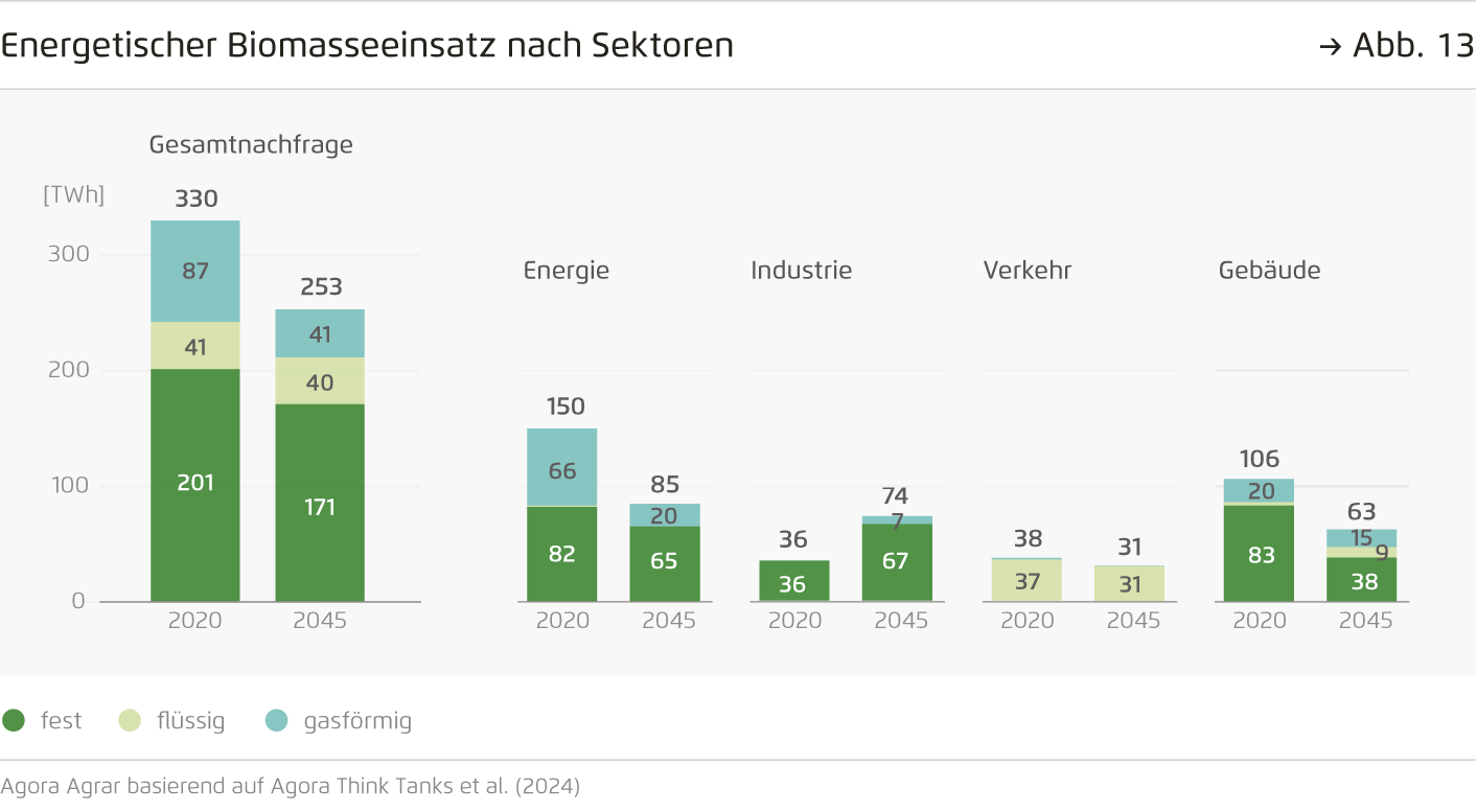 Preview for Energetischer Biomasseeinsatz nach Sektoren