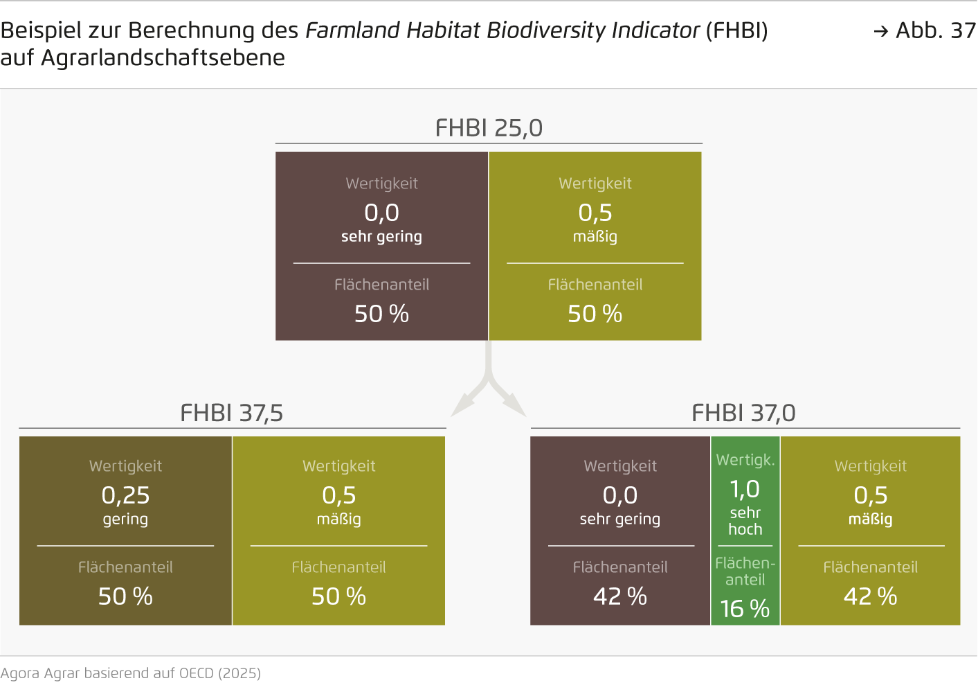 Preview for Beispiel zur Berechnung des Farmland Habitat Biodiversity Indicator (FHBI) auf Agrarlandschaftsebene