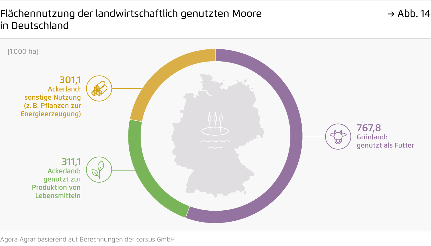 Preview for Flächennutzung der landwirtschaftlich genutzten Moore in Deutschland